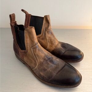 Men's Brown Leather Chelsea Boots